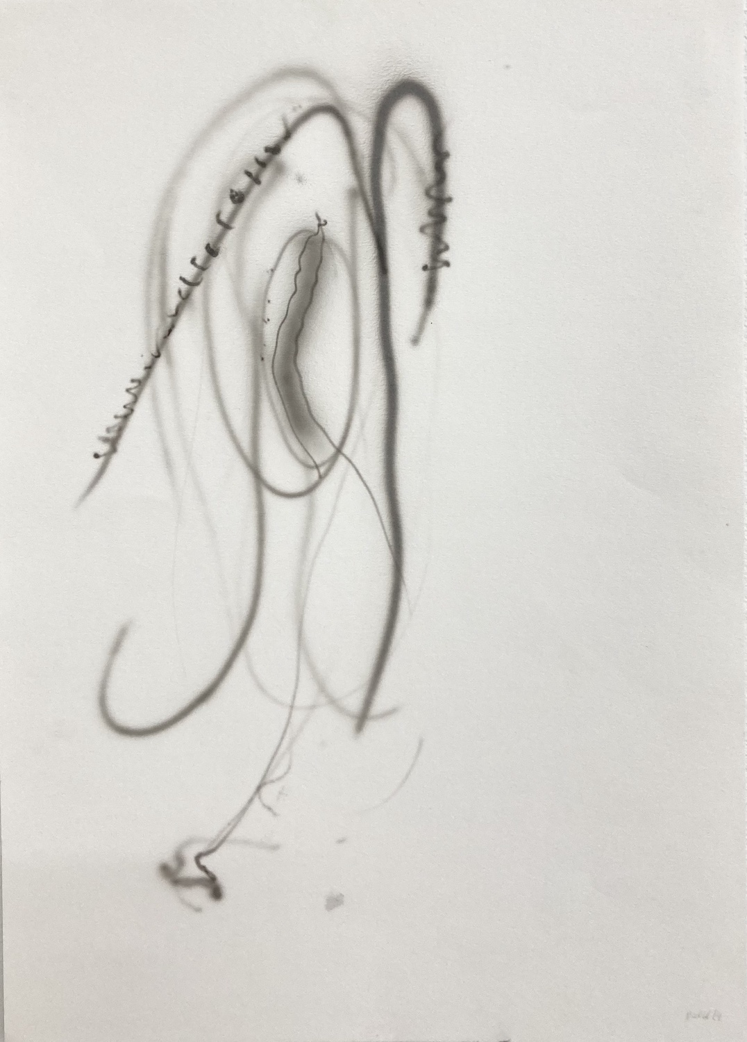 Black sketch, 36 x 28 cm, 2024